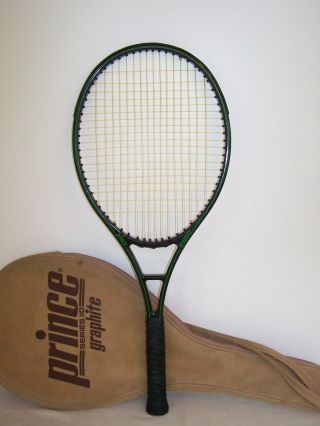 Vintage 1983 Prince Graphite Series 110 Tennis Racquet 4 3/8” Grip