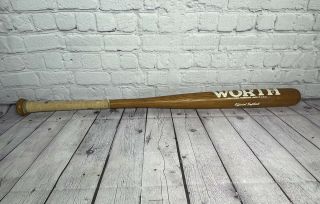 Vintage 34” Worth Gorilla Wooden Official Softball Bat Model 496sb Tennessee