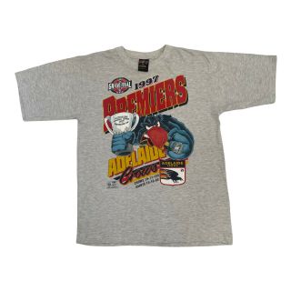 Vintage 1997 Afl Crows T - Shirt Cotton G 
