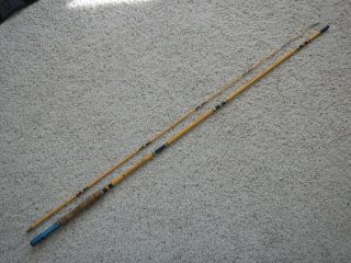 Vintage Eagle Claw " Wright & Mcgill " Starfire Sffp224 8 Ft.  7 Wt.  Fly Fishing Rod