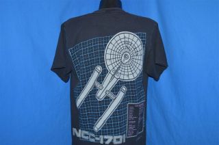 Vintage 90s Star Trek Next Generation Uss Enterprise Ncc - 1701 T - Shirt Large L