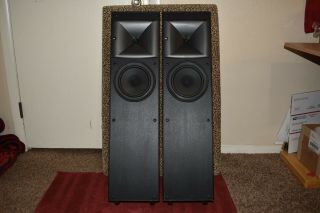 2 - Way Vintage Jbl Tower Stereo Speakers Hls615 - Wide Soundstage,