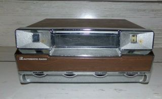 Vintage Automatic 8 Track Car Radio Tape Player Model Ges - 8111 - A