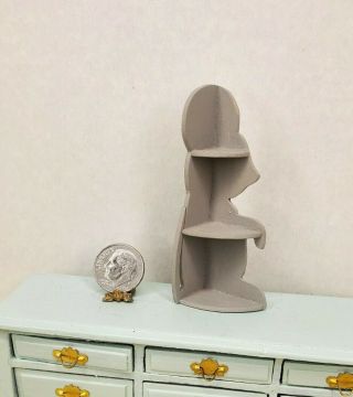 Artisan 1989 Mouse Nursery Corner Shelf Dollhouse Miniature 1:12 Ooak Decor Vtg