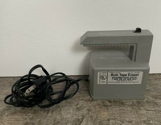 Vtg Realistic Magnetic Bulk Tape Eraser Cat No 44 - 232 Tandy Corp