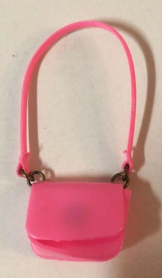 Vintage Barbie Francie Sissy Suits 1228 Hot Pink Purse Shoulder Bag