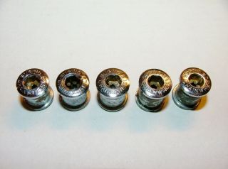 Vintage Sugino Chainring Bolts - 5 Bolts - For Double Crank - &