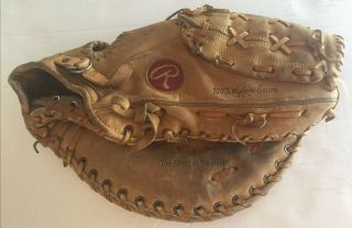 Vintage Rawlings Steve Garvey Baseball Softball Glove 1st Base Fj6 Fastback Rare