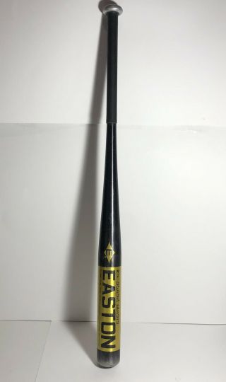 Vtg Easton Black Magic E53435 Official Softball Baseball Bat 34 " 35 Oz 2 - 1/4 Usa