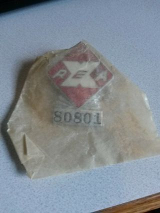 Old Stock - Vintage Railway Express Agency Hat Badge 80801 Nos
