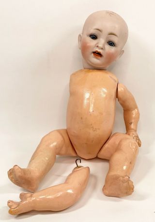 Hertel & Schwab Germany 151/1 Character Baby Doll Bisque Head Compo Body