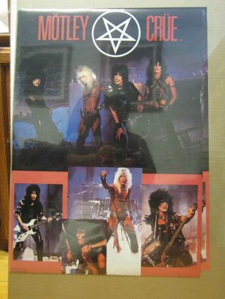 Vintage Rock And Roll Motley Crue 1983 Poster 10356