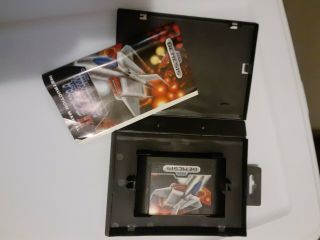 Thunder Force Ii 2 Sega Genesis Cib Vintage Shoot Em Up Video Game Complete
