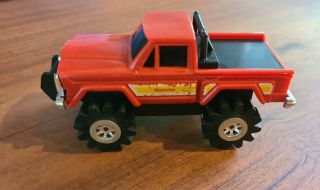 Vintage Schaper Stomper 4x4 - Red Jeep Honcho Pickup Truck - Does Not Run