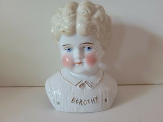 Vintage Antique China Doll Head Dorothy Germany