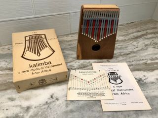 Hugh Tracey 17 - Note Treble Kalimba With Instructions (vintage 1966)