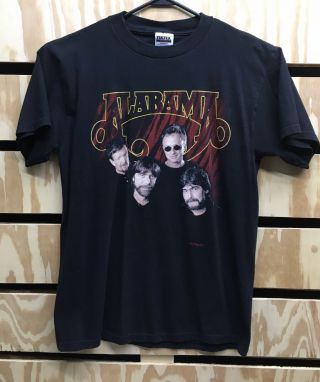 Vintage 1998 Alabama Concert Tour Shirt Men’s Sz L Country Rock Music (37