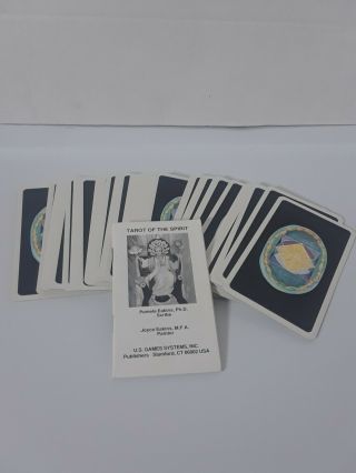 Tarot Of The Spirit Vintage Tarot Cards Deck 1992 By Pamela Eakins