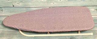 Dorm Room Table Top Ironing Board Small Apartment Spaces Portable Foldable Vtg