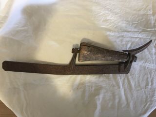 Correction:vintage Row Opener Attachment To Front End Of Horse Drawn Potato Plow