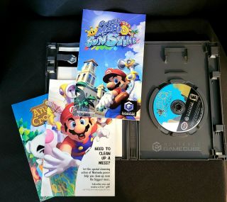Mario Sunshine (Vintage GameCube,  2002),  Complete | CIB 3