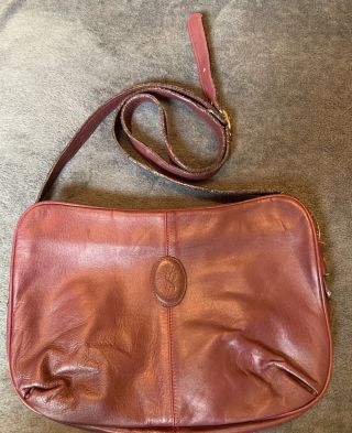 Vintage Ysl Yves Saint Laurent Leather Purse Shoulder Bag