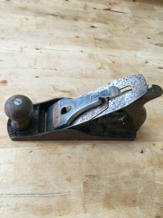 Vintage Stanley No 3 Smoothing Hand Plane Wood Planer Woodworking