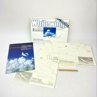Vintage Paper Airplanes Assembly Kit White Wings Heritage Series 15 Planes 1988