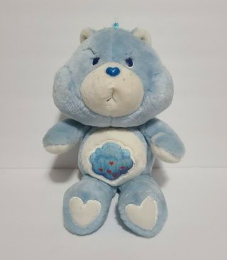 Vintage 1983 Kenner Care Bears Grumpy Bear 13 " Blue Plush Doll Stuffed Animal
