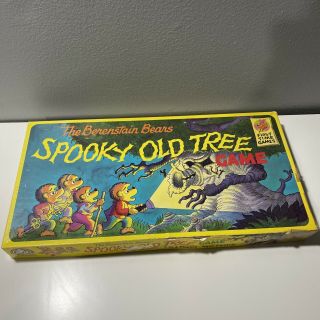 Vintage 1989 The Berenstain Bears Spooky Old Tree Board Game.
