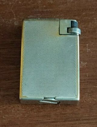 Vintage Dunhill Lighter " Savorys Handy " Silver Plated Spares