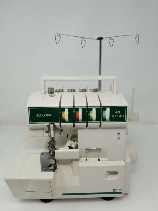 Vintage E - Z Lock 4/3 Thread Sewing Simplicity Serger For Parts/repair