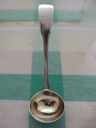 A George Iii Solid Sterling Silver Condiment Ladle,  London 1802.  Eley & Fearn