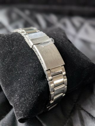 Gents Vintage Old Stock Stainless Steel Bracelet Clip Watch Strap - 18mm 2