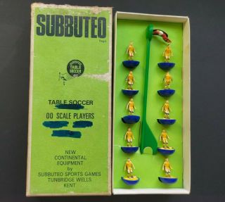 Vintage Subbuteo Team Leeds United 2nd 208 Hw