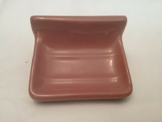 Vintage Brown Ceramic Wall Mount Soap Dish Shower/tub