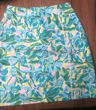 Vintage Lilly Pulitzer Golf Skirt.  1992 Re - Issue Of 1970 
