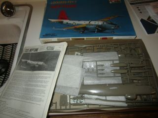 Vintage Hasegawa Lockheed P2v - 7 Neptune Model Kit 1:72 Scale Rare