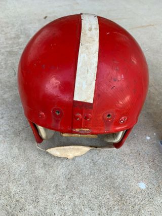 Vintage Rawlings Bgs Football Helmet Size 7 5/8 - 7 3/4
