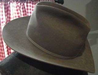 Stetson Wisp 6 - 7/8 4x Beaver Cowboy Hat Acorn Color