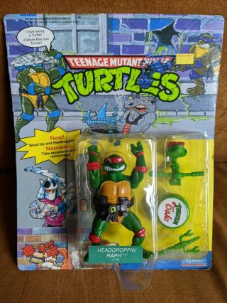 Vintage Teenage Mutant Ninja Turtles Toy Headdroppin 