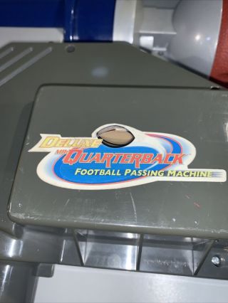 Vintage Deluxe Mr.  Quarterback Football Passing Machine 3