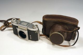 Praktica Fx Vintage 35mm Slr Film Camera With Case