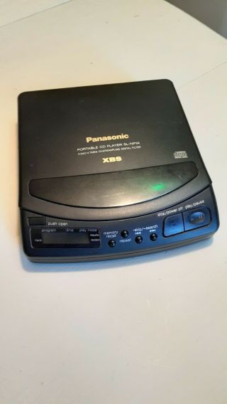 1 Vintage Japanese Panasonic Sl - Np1a Xbs Portable Cd Player