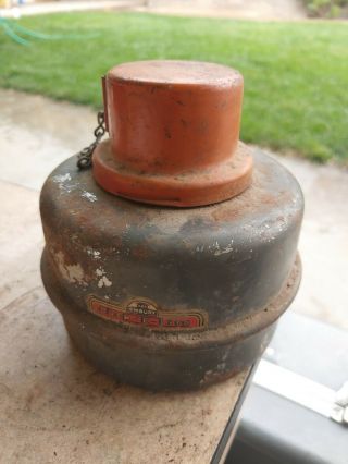 Vintage Luck - E - Lite No.  75 Smudge Pot Hiway Flare Embury Warsaw,  Ny