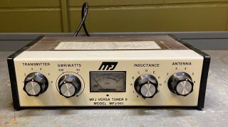 Mfj Versa Tuner Ii Mfj - 941 Amateur Ham Radio Vintage Shortwave Hf
