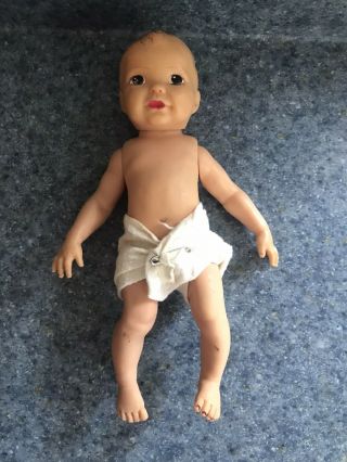 Vintage Terri Lee Baby Linda Tiny Rubber Old Baby Doll Tlc Unmarked