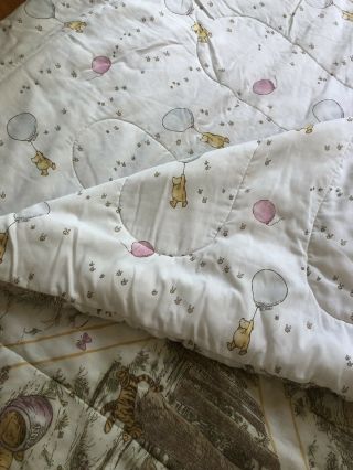 Vintage Winnie The Pooh Twin Comforter