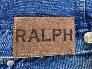 Ralph Vtg Usa Women’s Polo Ralph Lauren Cropped Denim Jean Jacket Usa Sz M