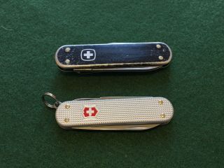 Victorinox Swiss Army Classic Sd Pocket Knife Vintage Alox Rare